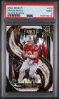 DRAKE MAYE Panini Select Premier Level White Shock Prizm #'d 047/199 PSA 9 MINT