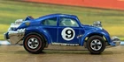 Hot Wheels Redlines Evil Weevil 1970 Blue VW Diecast  1:64 Vintage HK *OG Paint*