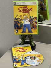 The Simpsons Game (Microsoft Xbox 360, 2007) NICE! CIB Complete w/ Manual TESTED