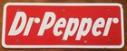 Vintage Dr Pepper Soda Porcelain Retail Store Sign Rare