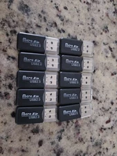 2-Pack Memory Card Reader Adapters to USB 2.0 Adapter for Micro SD