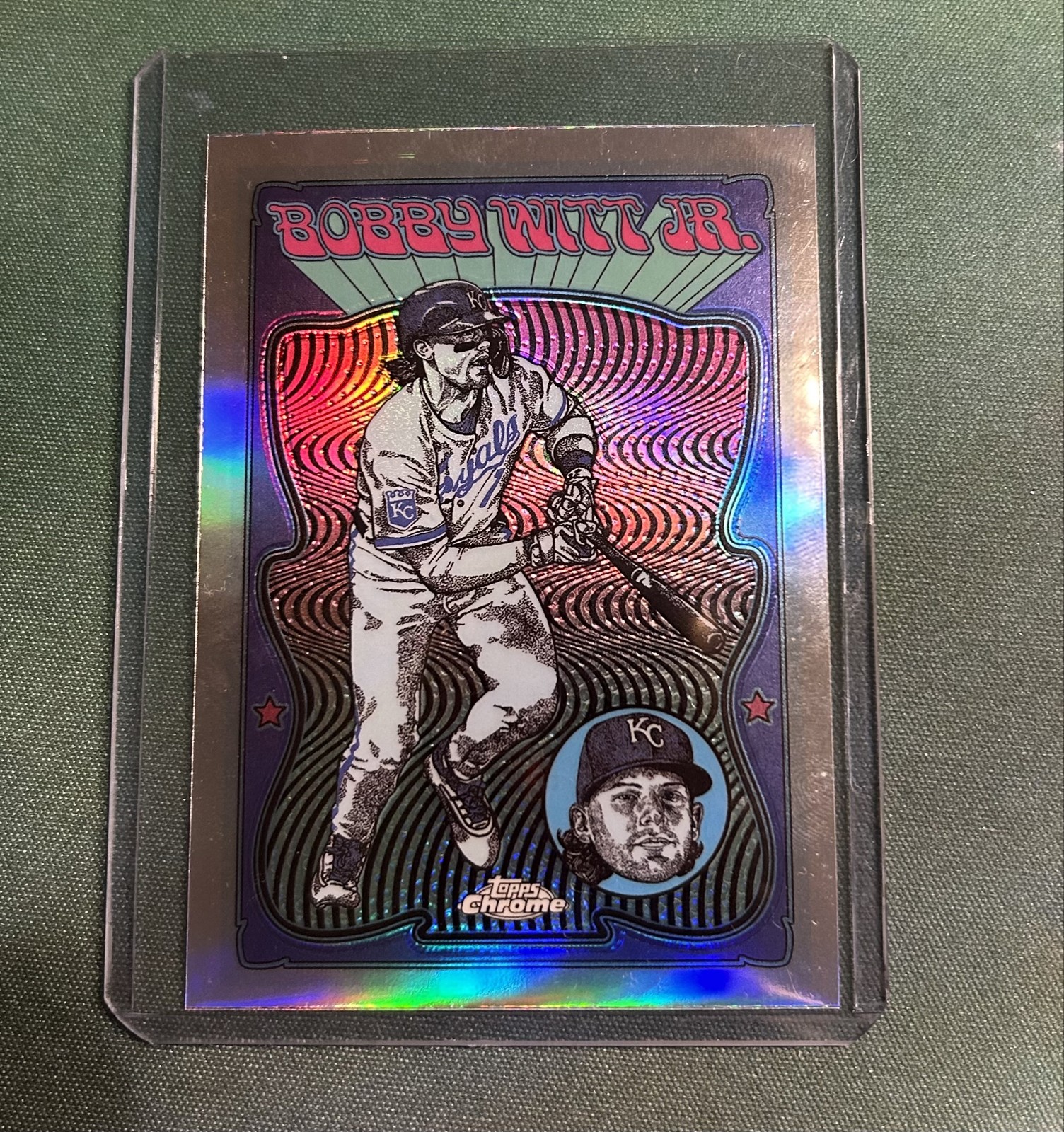 2025 Topps Chrome - Ultra Violet All Stars Bobby Witt Jr. #UV3