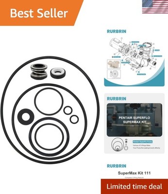 8-Piece PS-200 O-Ring and Shaft Seal Kit for Pentair Pumps - Enhance Efficiency