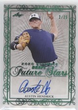 2020 Leaf Ultimate Draft Emerald Spectrum 2/25 Austin Hendrick #FS-AH1 Auto 0c6