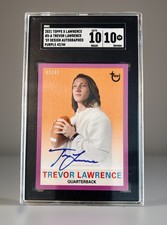 2021 Topps X Trevor Lawrence Football Cards Checklist 37