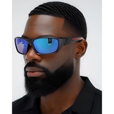 Sport Polarized Blue Lens Sunglasses Men Women Golf Baseball Cycling Glasses New