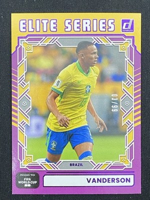 Vanderson 2025-26 Panini Donruss Road to FIFA World Cup Elite Series Purple /99