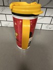 Whirley Warren Disney Parks Coke Insulated Thermal Travel Mug Cup 2009 Yellow — photo 2