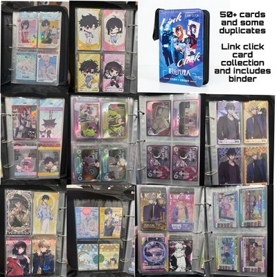 Link Click Time Agent Card Collection Set And Binder Card Fun