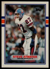 1989 Topps Traded #52T Steve Atwater Denver Broncos