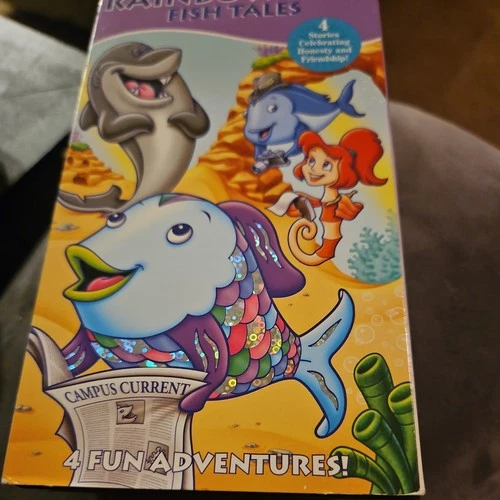 Rainbow Fish: Fish Tales (VHS, 2001)  4 STORIES  GUC  HONESTY & FRIENDSHIP
