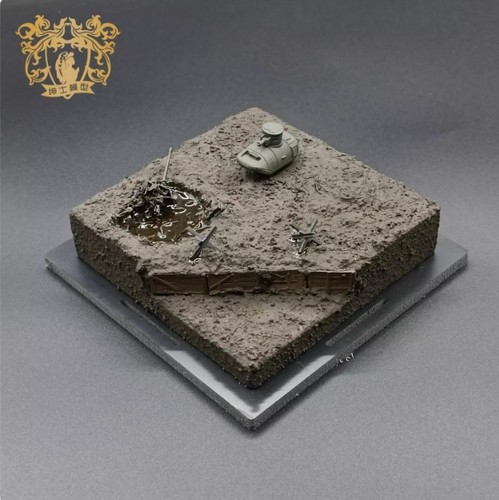Carro armato leggero sovietico Vezdekhod stampato in 3D 1/144 fatto a mano prodotto finito - Foto 9 di 9