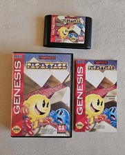 PAC-ATTACK SEGA GENESIS COMPLETE IN BOX VERY GOOD CONDITION