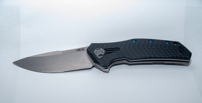 Zero Tolerance 0308 Folding Knife - Black & Blue