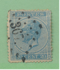 Belgium Stamp Scott #19, Used