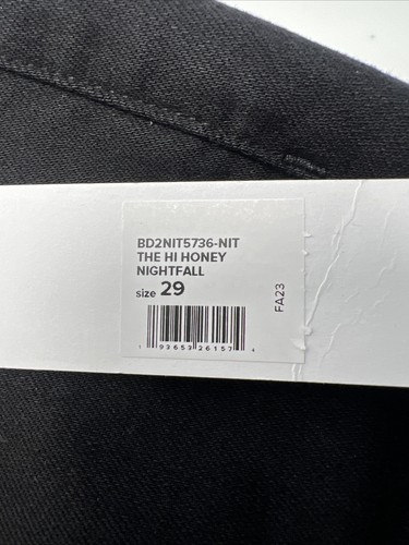New Joe’s Women’s Flawless Hi (rise) Honey Curvy Bootcut Size 29 Black Nightfall - Picture 10 of 16