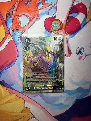 ExMaquinamon EX11-073 SEC - EX11 Dawn of Liberator - Digimon TCG