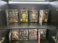 Back to the Future complete autograph figurine set of 9 plus  accessories