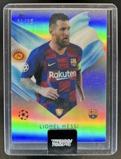 2025-26 Topps Total Football Lionel Messi Chromium Club & Country #/35