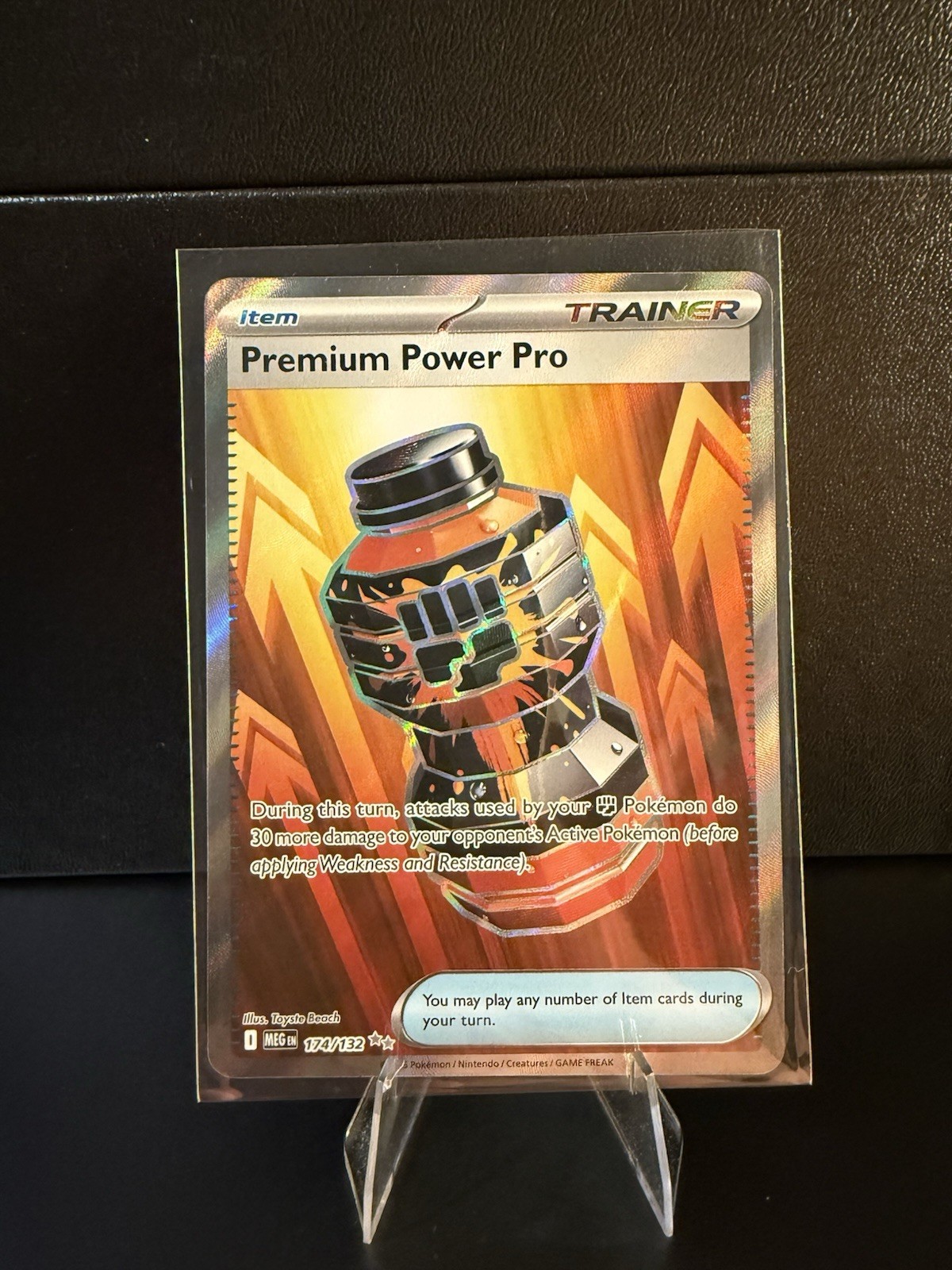 Premium Power Pro 174/132 Ultra Rare Mega Evolution Pokemon TCG NM