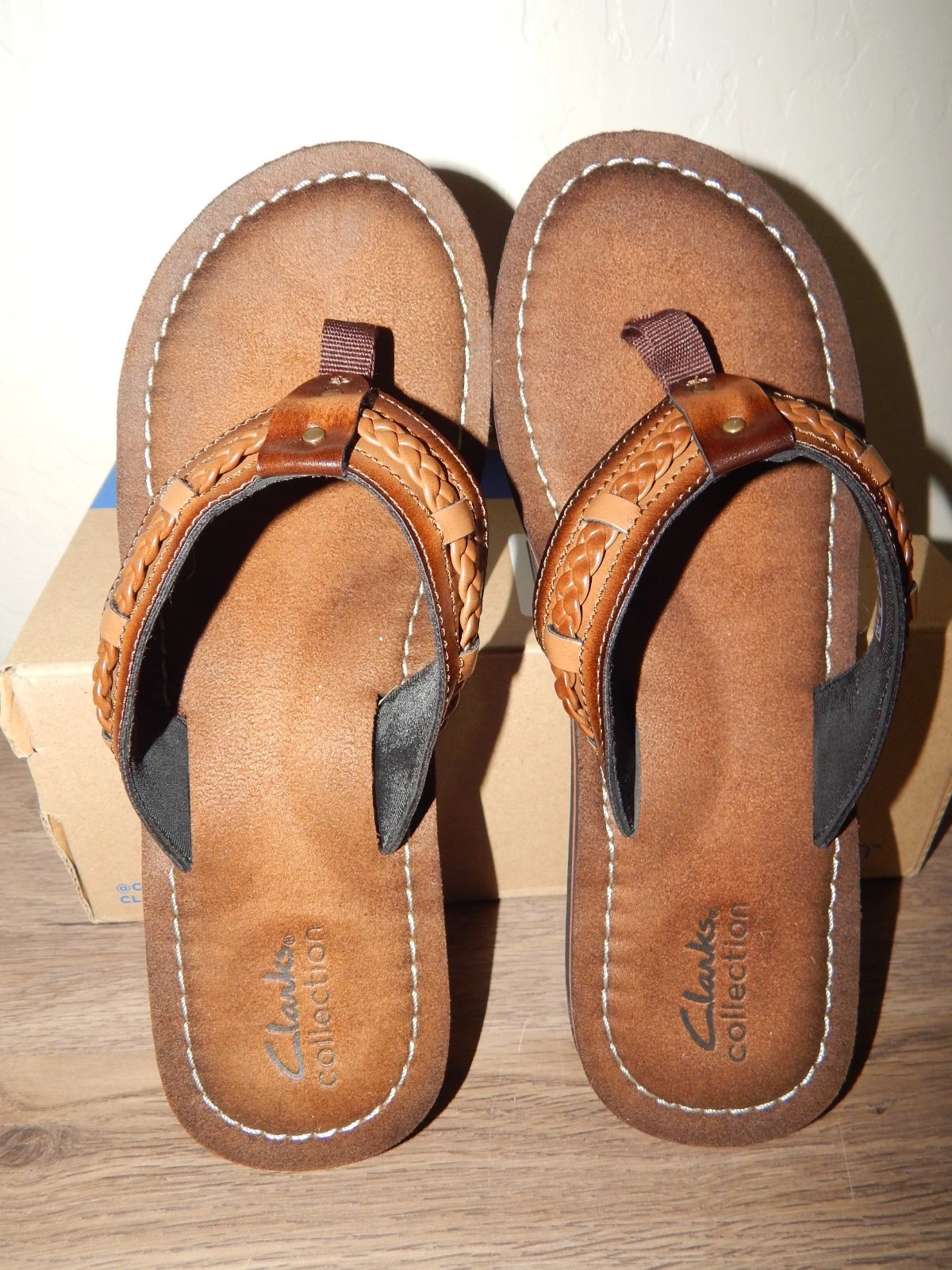 Clarks sandalo donna Fenner Nerice miele taglia 8M