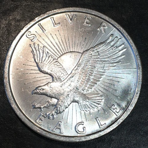 1oz Silver Bullion Classic Sunshine Minting Silver Eagle WE COMBINE SHIP #R812