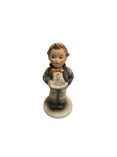 Goebel Hummel Boy Singer Figurine Porcelain Germany 1985 Handpainted Collectible