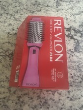 Pink Revlon One-Step Volumizer Plus Hot Air Brush and Hair Dryer