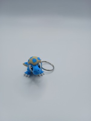 3D Printed Jiggle Pet Baby T-Rex Keychain 