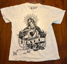 Hexed Clothing - Skull Rosary - God Free - Vintage T-shirt - Size M
