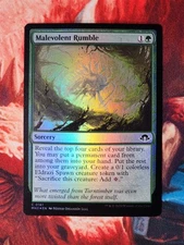 Malevolent Rumble Foil Modern Horizons 3 Magic Gathering MTG MH3