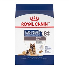 Royal Canin Size Health Nutrition Large Aging 8 Dry Dog Food, 30-lb bag CWY