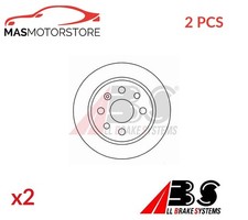 BREMSSCHEIBEN SATZ PAAR HINTEN ABS 16488 2PCS P FÜR OPEL VECTRA B,VECTRA B CC
