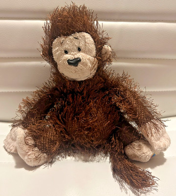 Ganz Webkinz Retired Monkey HM008 10'' Plush Stuffed Animal No Code