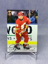 25-26 UD Series 2 Young Guns.  HUNTER BRZUSTEWICZ. FLAMES