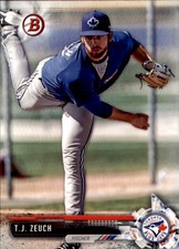 2017 Bowman Draft #BD68 T.J. Zeuch - BB
