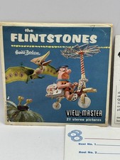 Vintage View Master The Flintstones Hanna 3 Reel                                   