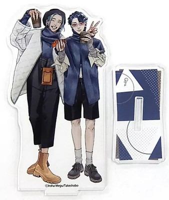 Meku Iroha illustration acrylic figure ''Living by eating love'' Qpa -day