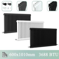 Traditional 2 3 4 Column Radiator Horizontal Vertical Heating Cast Iron Style UK