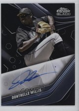 2023 Topps Chrome Black Auto Dontrelle Willis #CBA-DWIL Auto 19lw