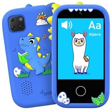 Luocute Kids Smart Phone, Blue for Boys Age 3-10