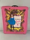 1968 Mattel The World Of Barbie Doll Case Pink Vintage 60's