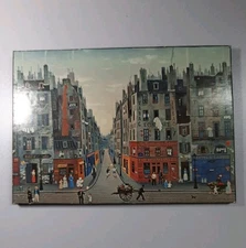 Michel Delacroix " Soleil Levantine " Framed Signed Lithograph Art France Paris