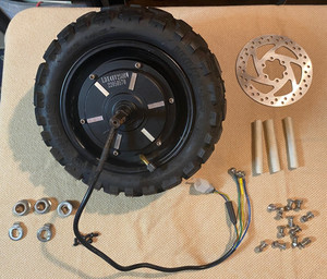 Used Arwibon Brand Q30 E-Scooter Rear Wheel/Motor Assembly; Version #LDX48V2500W