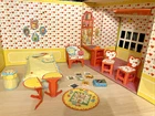 Vintage Skipper Dream Room 1964 House Playset - Original Furniture & Accessories