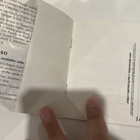 Street Fighter Alpha 3 Dreamcast CIB w/ Reg Card- UNTESTED