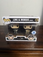 Funko Pop! Marvel: 1893 Loki & Mobius 2-Pack Shop Exclusive
