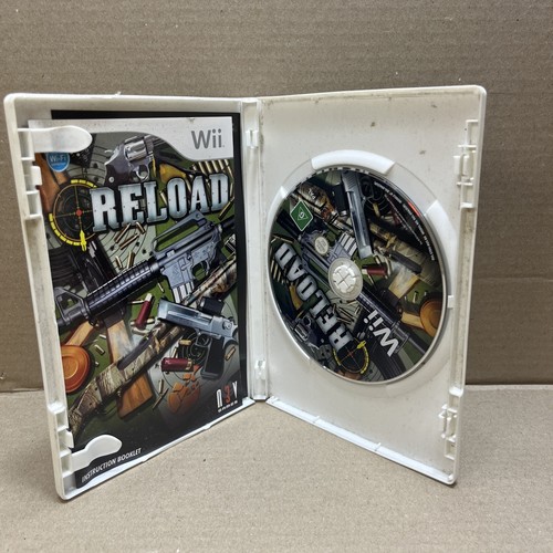 Reload (Nintendo Wii, 2010) Complete with Manual Arcade Shooter Tested CIB - Bild 2 von 3