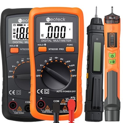 Digital Multimeter Messgerät Strommesser Voltmeter Amperemeter Spannungsprüfer