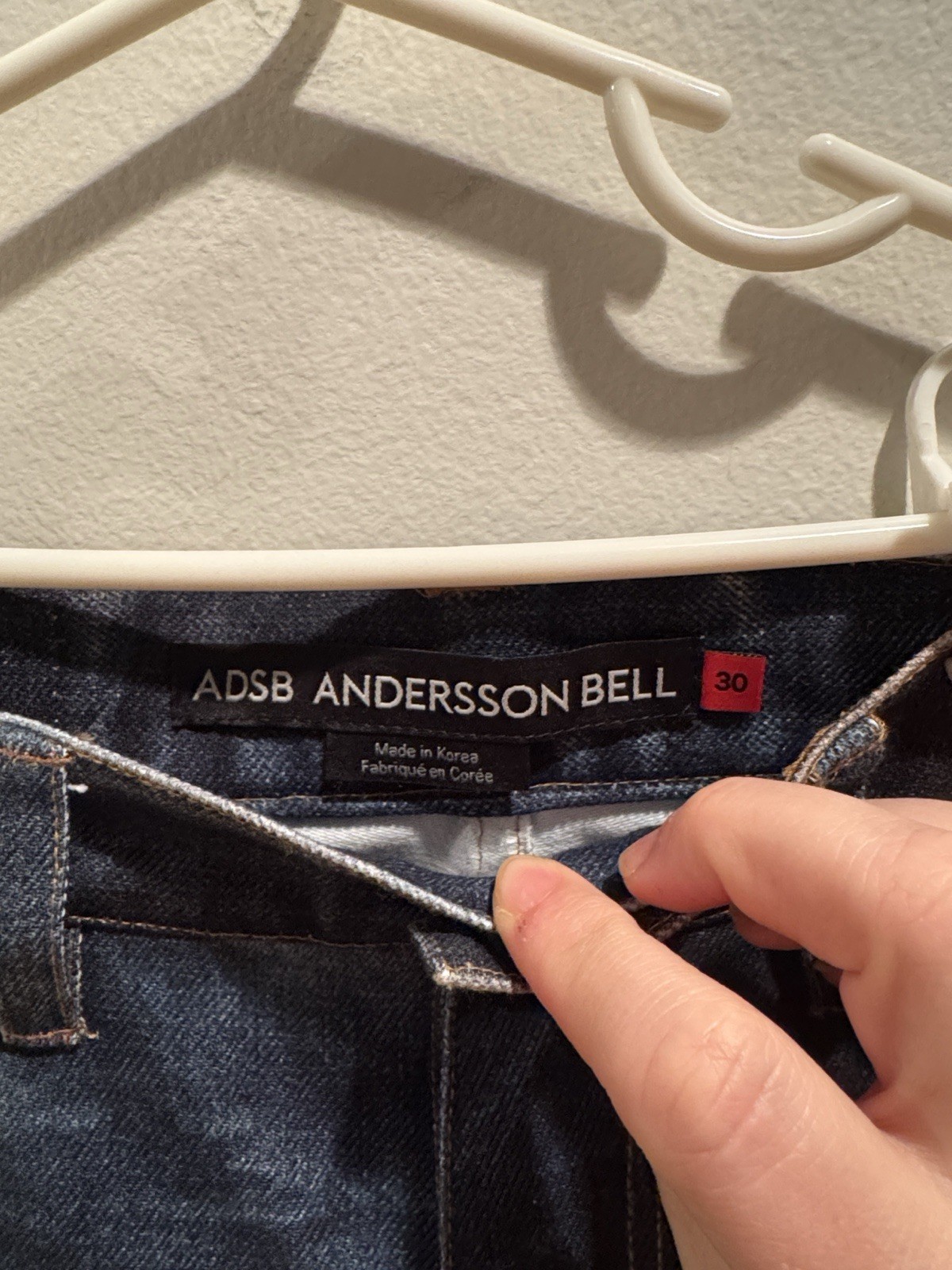 Andersson Bell Unisex Patchwork Printed Denim Tro… - image 4